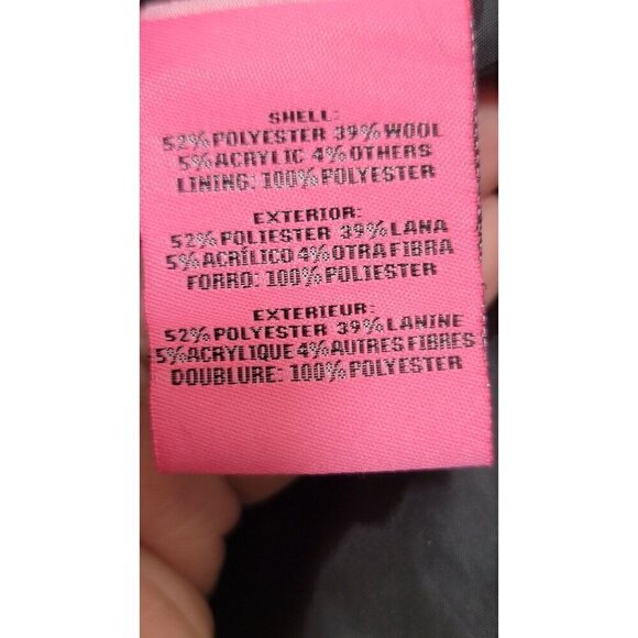 Betsey Johnson Womens Jacket With Rose Zipper Pull - Size XS/TP - Picture 10 of 12